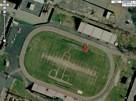 Google Map Football Field
